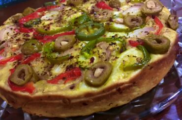 Italian Focaccia Recipe (eggless) I Bake Watch I Eggless Baking I Hindi