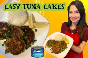 EASY TUNA CAKE RECIPE|| PANTRY MEALS!