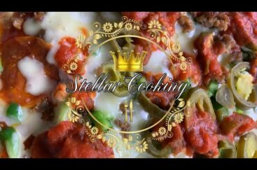 STELLAR COOKING KETO PIZZA ( LOW CARB )