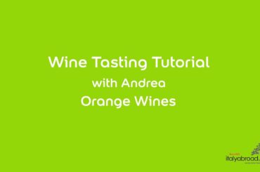 Wine tasting tutorial - Orange wines