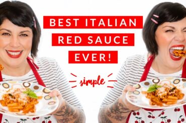 Best Italian Red Sauce  EVER! | Simple Annalisa 2020 - Kitchen Secrets