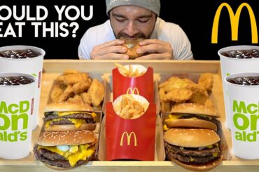 Could You Eat This In 90min for $3,500? McDonalds Food Challenge * NEW CHALLENGE*