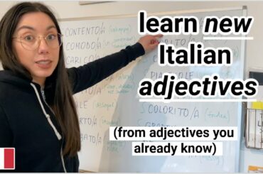 Learn 16 new Italian adjectives just by adding prefix S- to adjectives you already know