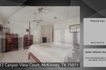 3412 Canyon View Court, McKinney, TX 75071