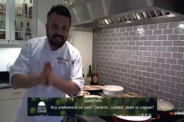 Digital Dining   Hosted by Fabio Viviani   Roasted Mushrooms Chicken Marsala