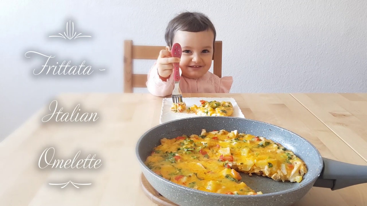 Frittata Italian omelette – no oven / Tavada toyuqlu Italyan omleti Frittata Italian omelette - no oven / Tavada toyuqlu Italyan omleti