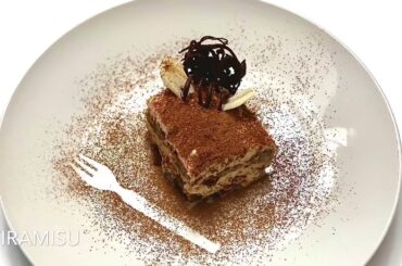 Tiramisu without eggs, Italian dessert