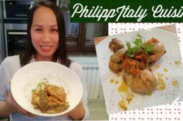 THE OLD ITALIAN RECIPE | CHICKEN STEWED WITH HERBS.