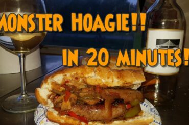 White Wine Italian Sausage Hoagie