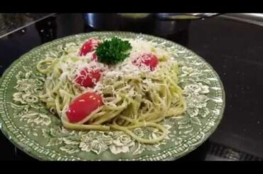 BEST italian spaghetti pesto alla genovese - Kitchen by Mala