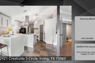 2421 Creekside S Circle, Irving, TX 75063