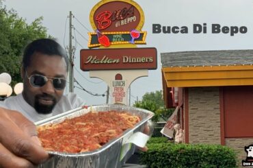 Italian Food Review  (Buca Di Beppo) *Must Watch*