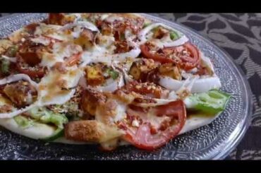 CRAZY FOR KITCHEN // Homemade veg pizza //(Shravani Zalkikar)
