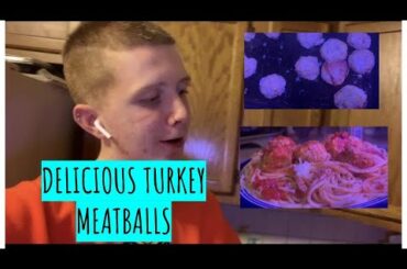 How to Make Turkey Meatballs (They were Delicious) 100% ITALIAN 100% FRESH 100% EASY