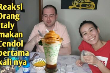 Hari Pertama Buka Puasa Orang Italy Nyobain Cendol | Culinary Experience