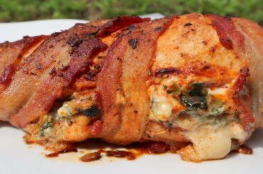 Bacon Wrapped Stuffed Chicken Breast|Stuffed Chicken Breast Recipe