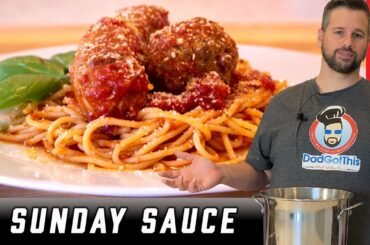 How to Make Italian Sunday sauce | Nana's Recipe