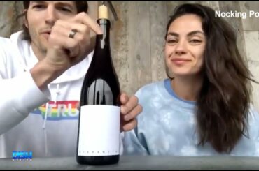 ASHTON KUTCHER AND MILA KUNIS ARE SELLING 'QUARANTINE WINE' TO HELP CORONAVIRUS RELIEF EFFORTS