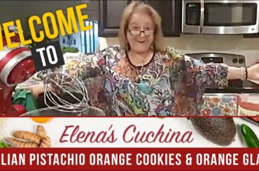 Italian Ricotta Orange Pistachio Cookie