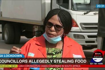 Councillors allegedly stealing food