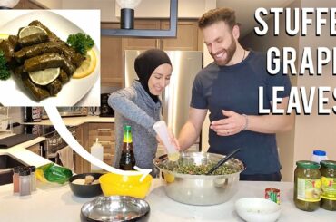Cook with us! | InstantPot STUFFED GRAPE LEAVES!