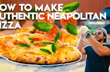 How to make Neapolitan Pizza 🍕 from Dough to Delicious! 🔥🔥🔥
