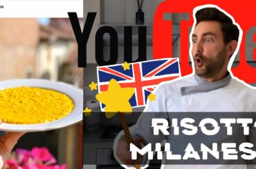 HOW TO MAKE RISOTTO ALLA MILANESE | ENG | Classic Italian Recipe | CHEF TRENTINI
