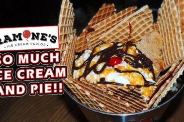Ramone's Ice Cream Challenge w/ Fruit Pie in Eau Claire, Wisconsin!!