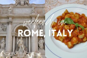 Weekend in Rome & Tiramisu Class | Italy Vlog