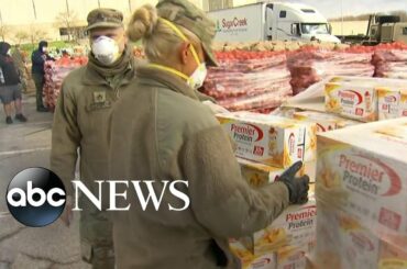 Inside 2 massive food banks feeding families affected by COVID-19