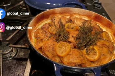 LEMON THYME CHICKEN - ITALY (recipe included!)