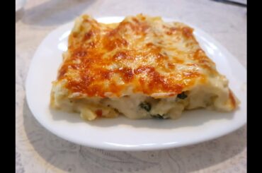 Specialitet italian Kaneloni - Cannelloni with spinach and cheese