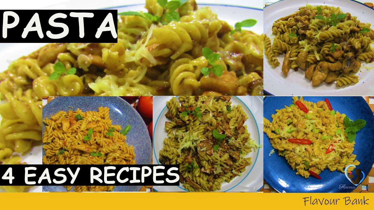 ක්රිමි පැස්ටා- ක්රම 4කට – 4 Pasta Recipes #5mins Recipe #pasta #italianfood ක්රිමි පැස්ටා- ක්රම 4කට - 4 Pasta Recipes #5mins Recipe #pasta #italianfood
