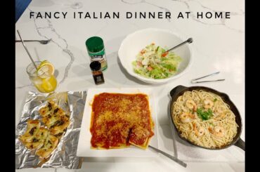 Fancy Italian Dinner at Home, Vlog 23