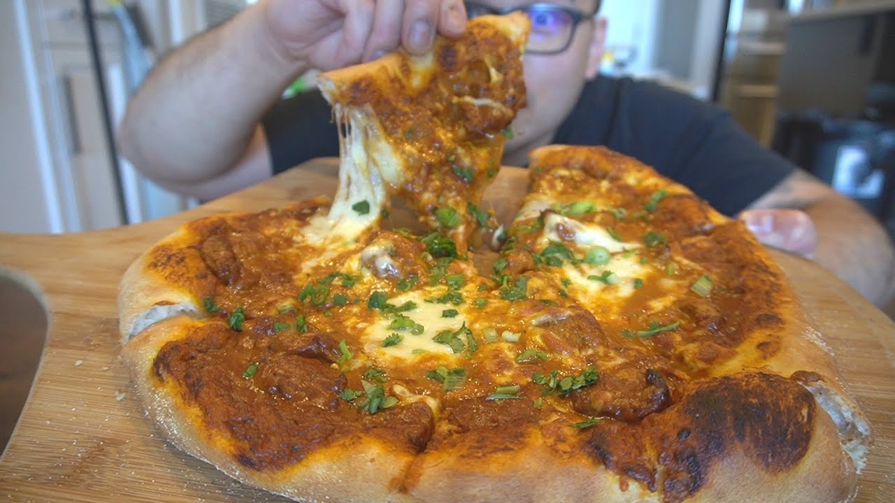 The Perfect BUTTER CHICKEN PIZZA The Perfect BUTTER CHICKEN PIZZA