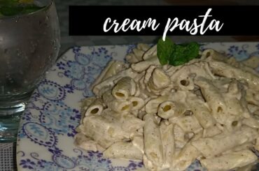 Cream Pasta |Instant jhat pat recipe|Quick and easy