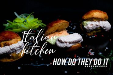How they do it: Italian kitchen - B roll - Maritozzi Italian kitchen food