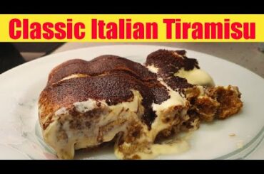 Classic Italian Tiramisu At Home | Italian Tiramisu Recipe | By Cooking With Rabia