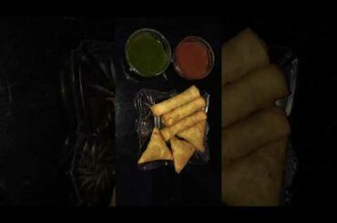Ramadan Special Italian Roll and Samosa Recipe by two methods - Tasty and delicious recipe.