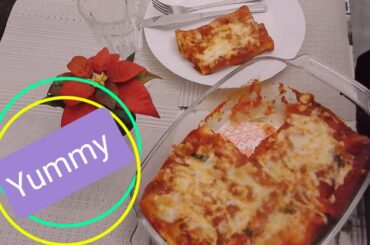 Indian Girl Cooking Italian Cannelloni Pasta....Yummmyyy