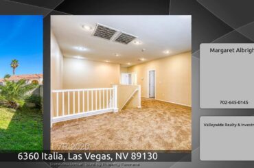 6360 Italia, Las Vegas, NV 89130