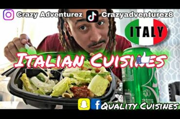 ITALIAN CUISINES MUKBANG