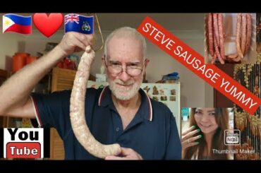 ITALIAN CORTICINNI SAUSAGES /STEVE'S STYLE/PALAGING NAG TATALO🤣/ MADAM BANGS 🇵🇭❤🇦🇨