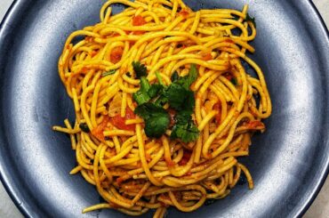 5 INGREDIENT SPAGHETTI RECIPE | ANYONE CAN MAKE | COOK WITH ME