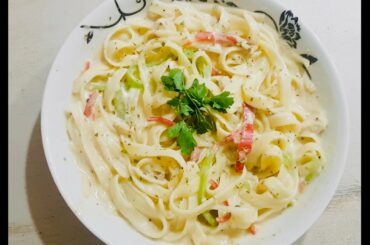 Chicken Fettuccine Alfredo Pasta to try in Ramadan, Easy & Delicious Italian pasta Recipe