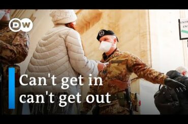 Coronavirus lockdown in Italy puts caregivers from Ukraine in a bind | DW News