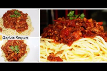 Quick and Easy Spaghetti Bolognese Recipe | Italian Recipe | HomeChefarah