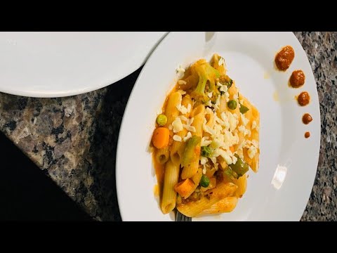 Pasta recipe with homemade tomato sauce: penne Rosa vegetarian cooking coronavirus covid19 lockdown Pasta recipe with homemade tomato sauce: penne Rosa vegetarian cooking coronavirus covid19 lockdown