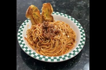 Spagetthi with Bolognese Sauce - RGVSaladmaster