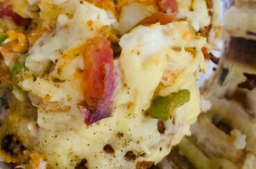 Lasagna||lasagna on pan without oven||लज़ान्या।।lasagna recipe||italian dish||bread veggies lasagna